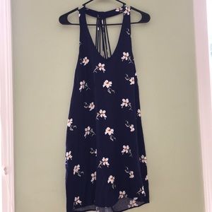 Flower print dress